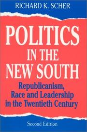 Cover of: Politics in the New South by Richard K. Scher