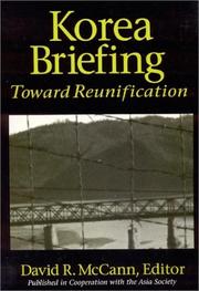 Cover of: Korea Briefing by David R. McCann
