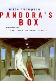 Cover of: Pandora's box