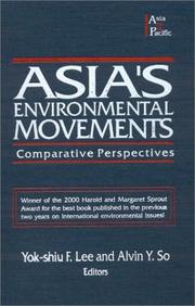 Cover of: Asia's Environmental Movements: Comparative Perspectives (Asia and the Pacific)