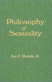 Cover of: Philosophy of sexuality by Don E. Marietta