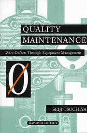 Quality maintenance by Seiji Tsuchiya