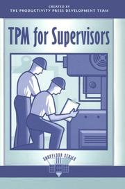 Cover of: Tpm for Supervisors