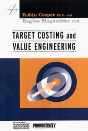 Cover of: Target costing and value engineering