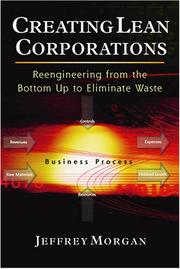 Cover of: Creating Lean Corporations | Jeffrey Morgan