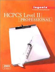 Cover of: Hcpcs 2003: Level II Professional