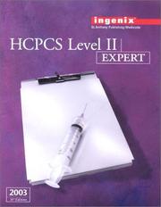 Cover of: Hcpcs 2003 Level II Expert: Level II : Expert (Hcpcs Level II Expert (Spiral))