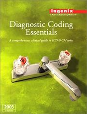 Cover of: Diagnostic Coding Essentials