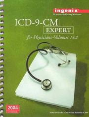 Cover of: Ingenix ICD-9-CM Expert for Physicians | Medicode
