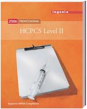 Cover of: HCPCS Level II Professional - 2006 by Ingenix