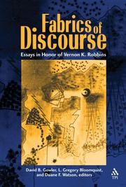 Cover of: Fabrics of Discourse: Essays in Honor of Vernon K. Robbins