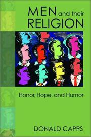 Cover of: Men and Their Religion by Donald Capps