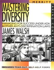 Mastering diversity by Walsh, James