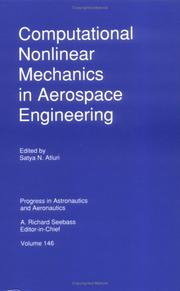 Cover of: Computational nonlinear mechanics in aerospace engineering