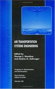 Cover of: Air transportation systems engineering by edited by George L. Donohue ... [et al.]