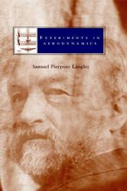 Cover of Experiments in Aerodynamics (General Publication)