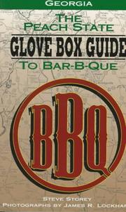 The Peach State Glove Box Guide to Bar-B-Que by Steve Storey