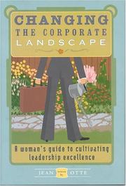 Cover of: Changing the Corporate Landscape | Jean Otte