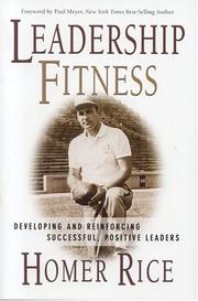Leadership Fitness by Homer Rice