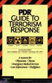Cover of: Pdr Guide to Terrorism Response by 