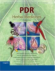 Cover of: PDR for Herbal Medicines, 4th ed. (Physician's Desk Reference (Pdr) for Herbal Medicines) by 