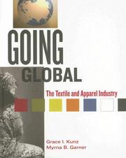 Cover of: Going Global by Grace I. Kunz, Myrna B. Garner