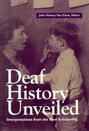 Cover of: Deaf history unveiled by John Vickrey Van Cleve