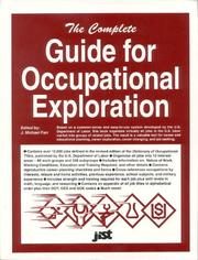 The complete guide for occupational exploration