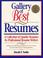 Cover of: Gallery of best resumes