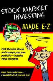 Cover of: Stock market investing made E-Z