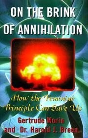 Cover of: On the Brink of Annihilation | Gertrude Morin