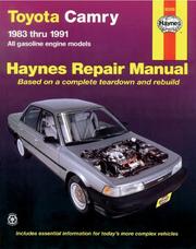 Cover of: Toyota Camry, 1983-1991