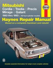 Cover of: Mitsubishi FWD models automotive repair manual