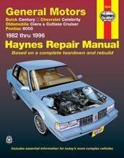 Cover of: General Motors A-cars automotive repair manual