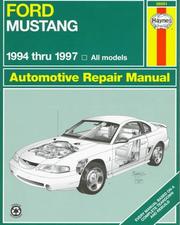 Cover of: Ford Mustang automotive repair manual
