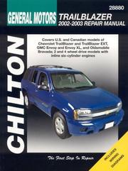 Cover of: Chevrolet Trailblazer 2002-2003 by Chilton Editors