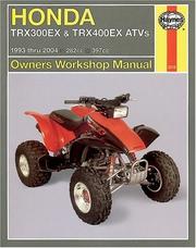 Cover of: Haynes Honda TRX300EX & TRX400ex ATV's 1993 thru 2004