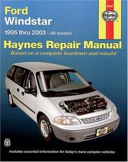 Cover of: Haynes Windstar 1995 thru 2003