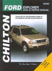 Ford Explorer & Mercury Mountaineer by Robert Maddox