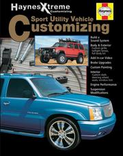 Cover of: SUV Customizing (Haynes Xtreme Customizing)