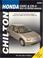 Cover of: Chilton's Honda Civic & CR-V 2001-2004 repair manual