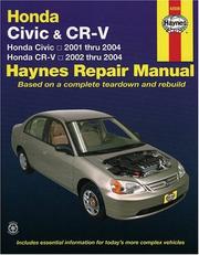Cover of: Honda Civic 2001-2004 & CR-V 2002-2004