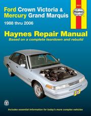 Cover of: Ford Crown Victoria 1988 thru 2006 (Automotive Repair Manual) by Haynes Staff