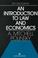 Cover of: An introduction to law and economics