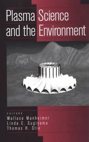 Cover of: Plasma Science and the Environment