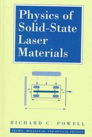 Cover of: Physics of solid-state laser materials
