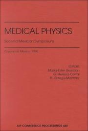 Cover of: Medical Physics: Second Mexican Symposium by 