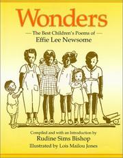 Cover of: Wonders by Effie Lee Newsome