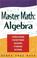 Cover of: Master math