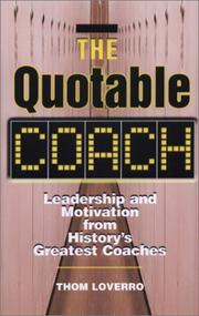 Cover of: The Quotable Coach